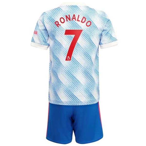 Camiseta Manchester United NO.7 Ronaldo 2ª Niño 2021-2022